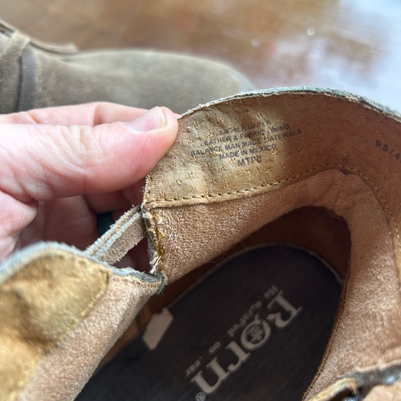 Born Tan Leather Booties - Picture 6 of 8